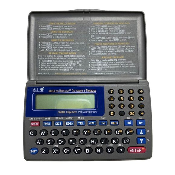 Seiko Instruments SII American Heritage Dictionary & Thesaurus Organizer - Picture 4 of 8